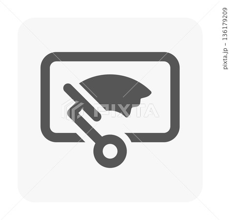 Windshield Wiper Icon Windshield Wiper Icon 136179209