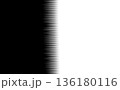 スピード感のある集中線・白黒漫画背景・流線素材 黒ベタver 136180116