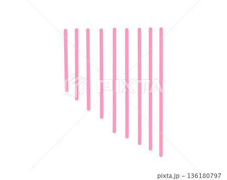 シンプルガーンアイコン1（ピンク） 136180797