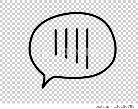 シンプルガーンアイコン2（黒） 136180799