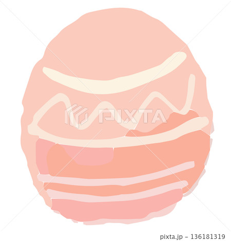 幼稚園・保育園向け 4月のやさしい水彩挿絵イラストシリーズ|イースターエッグ 幼稚園・保育園向け 4月のやさしい水彩挿絵イラストシリーズ|イースターエッグ 136181319