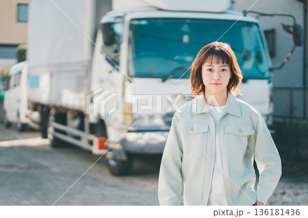 truck driver truck driver 136181436