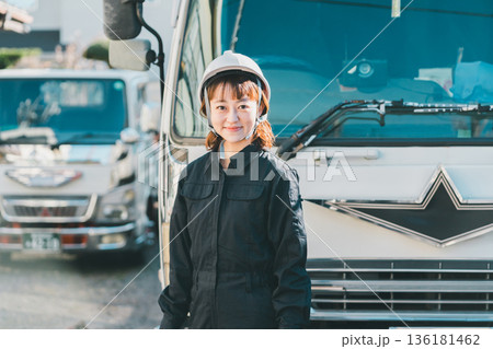 truck driver truck driver 136181462