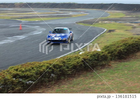 大牟田市　レース場　ジムカーナ、 136181515