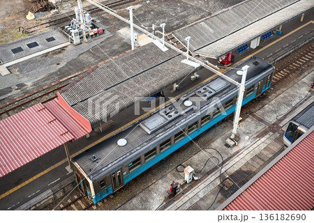 JRホテルクレメント宇和島から見た宇和島駅 JRホテルクレメント宇和島から見た宇和島駅 136182690