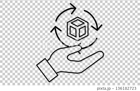 Conceptual diagram of "modular design" and repair to support a circular economy Conceptual diagram of "modular design" and repair to support a circular economy 136182723