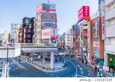 東京の都市風景 立川駅南口 東京の都市風景 立川駅南口 136183184