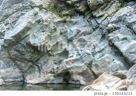 大歩危のポットホール（甌穴） 136183221