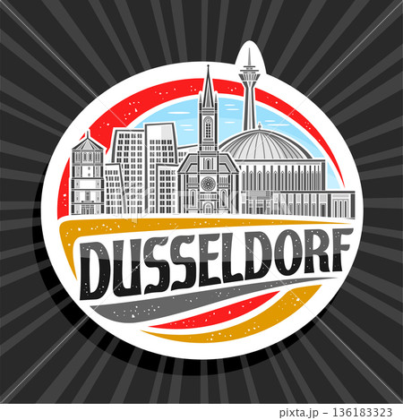 Vector logo for Dusseldorf Vector logo for Dusseldorf 136183323