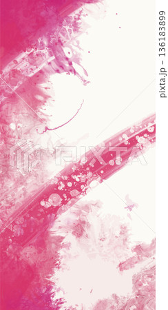 Soft Pink Abstract Paint Flow Background vector 136183899
