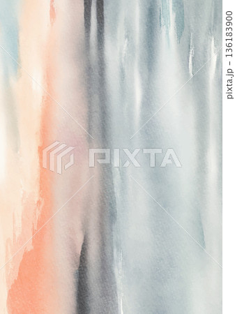Abstract watercolor misty pastel background vector Abstract watercolor misty pastel background vector 136183900