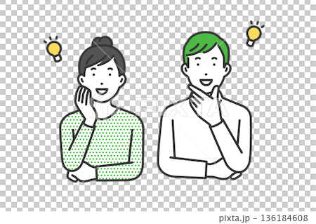 納得,私服男女 納得,私服男女 136184608