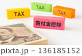 寄付金控除と税金　控除　確定申告　年末調整　制度 136185152