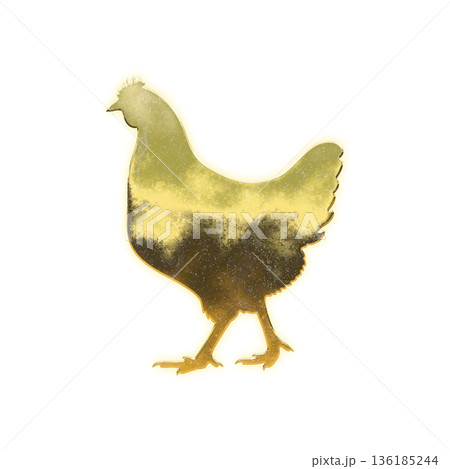 黄金の鶏、アルファチャンネル 136185244