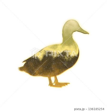 黄金のアヒル、アルファチャンネル 136185254