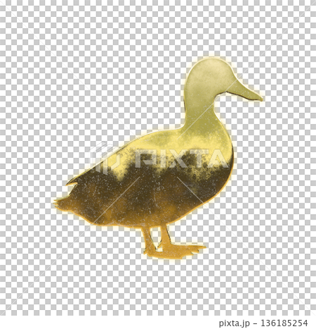 黄金のアヒル、アルファチャンネル 136185254