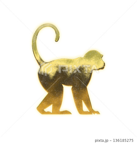 黄金の猿、アルファチャンネル 黄金の猿、アルファチャンネル 136185275