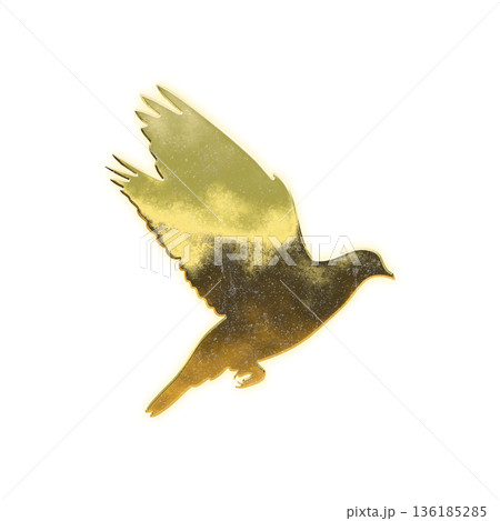 黄金の鳩、アルファチャンネル 136185285