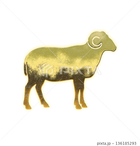 黄金の羊、アルファチャンネル 黄金の羊、アルファチャンネル 136185293