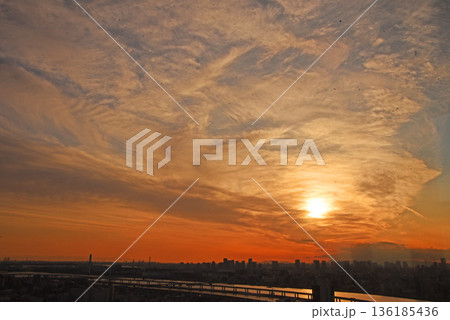 夕焼け展望 136185436