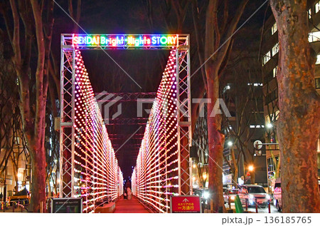 杜の都仙台 新たに誕生したウィンターイルミネーション・センダイ ブライトナイツ ストーリー 杜の都仙台 新たに誕生したウィンターイルミネーション・センダイ ブライトナイツ ストーリー 136185765