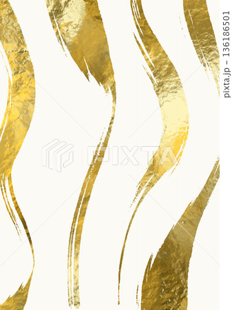 Abstract Gold Brush Stroke Vector Banner Abstract Gold Brush Stroke Vector Banner 136186501