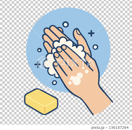 手洗 手洗い 手を洗う 136187264