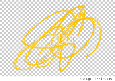 yellow pencil strokes isolated on transparent background yellow pencil strokes isolated on transparent background 136189449