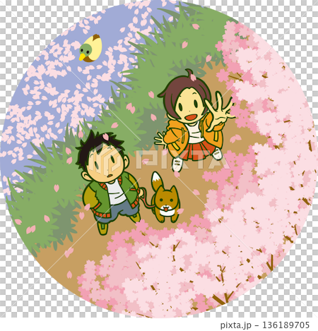 櫻花散步 136189705