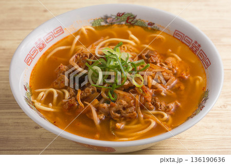 豚キムチラーメン 豚キムチラーメン 136190636