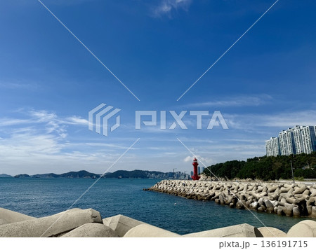 釜山 影島海女村から見る風景 釜山 影島海女村から見る風景 136191715