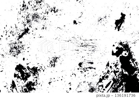 The abstract texture of black acrylic paint The abstract texture of black acrylic paint 136191736