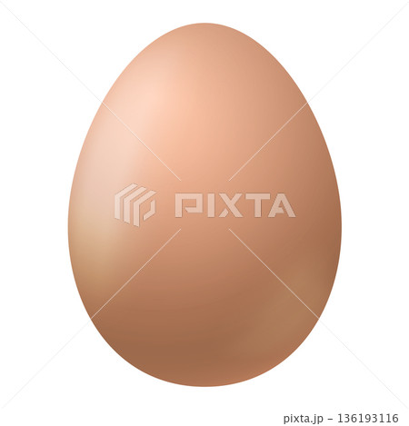 Chicken isolated oval egg, simple easter design Chicken isolated oval egg, simple easter design 136193116