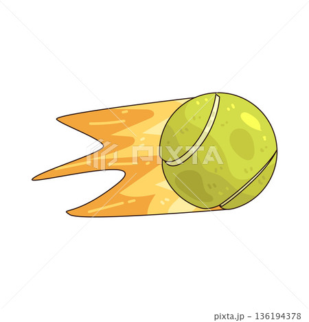 illustration of Padel Ball illustration of Padel Ball 136194378