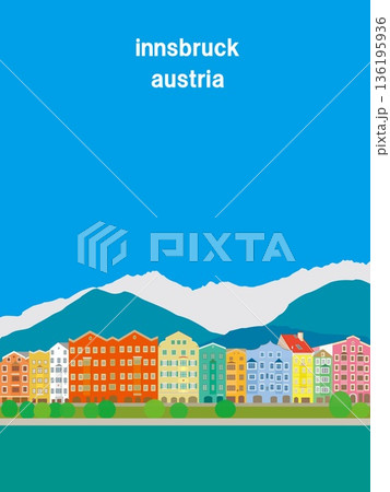 インスブルック innsbruck オーストリア austria 春風景 インスブルック innsbruck オーストリア austria 春風景 136195936