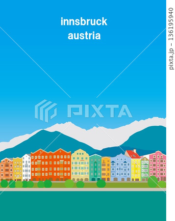 インスブルック innsbruck オーストリア austria 春風景 インスブルック innsbruck オーストリア austria 春風景 136195940