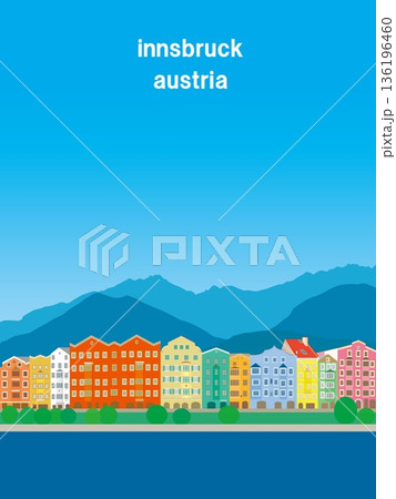 インスブルック innsbruck オーストリア austria 夏風景 インスブルック innsbruck オーストリア austria 夏風景 136196460