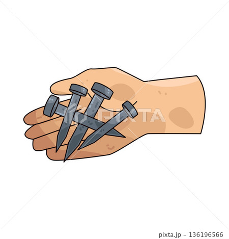 Illustration of Nails 136196566