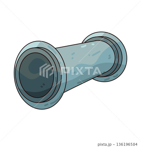 Illustration of pipe Illustration of pipe 136196584