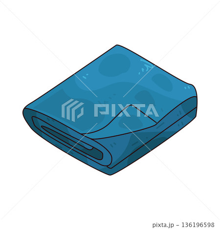 Illustration of cleaning cloth Illustration of cleaning cloth 136196598