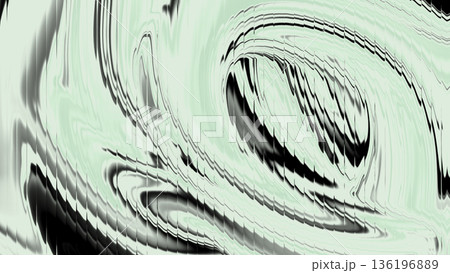 Soft Mint White Abstract Liquid Swirl Background 136196889