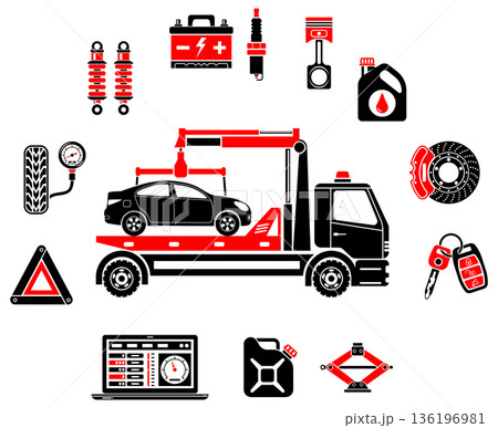 Car Service Infographics Car Service Infographics 136196981