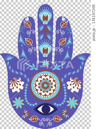 Hamsa nand talisman. Hand of Fatima png. Hamsa nand talisman. Hand of Fatima png. 136197206