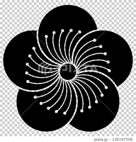 This is the family crest. It is called "Twisted plum blossom." 136197508