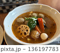 北海道の郷土料理　トマトベースのスープカレー 136197783