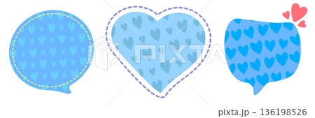 Blue Valentines day speech bubble set with hearts. Valentines day banner collection, poster, social media post layout, quiz backdrop, square banner design template set. abstract pink love shape Blue Valentines day speech bubble set with hearts. Valentines day banner collection, poster, social media post layout, quiz backdrop, square banner design template set. abstract pink love shape 136198526