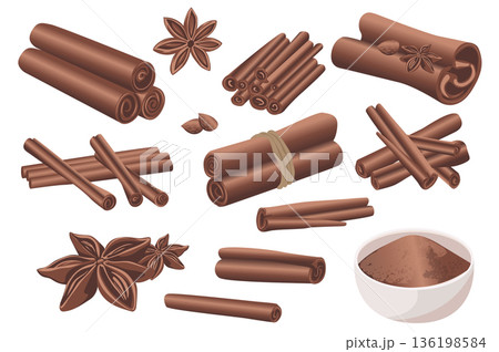 Cinnamon Cooking Spice Cinnamon Cooking Spice 136198584