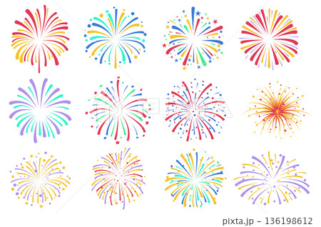 Flashes of Celebratory Salutes Flashes of Celebratory Salutes 136198612