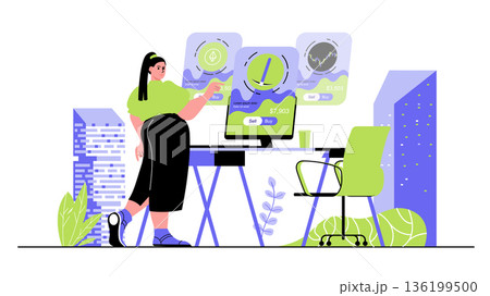 Cryptocurrency marketplace concept for modern web design. People buying and selling crypto money, mining bitcoins, making money at platform. Flat vector illustration isolated on white background. Cryptocurrency marketplace concept for modern web design. People buying and selling crypto money, mining bitcoins, making money at platform. Flat vector illustration isolated on white background. 136199500