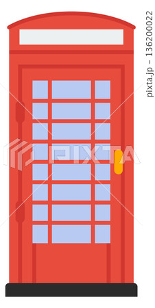 A red box with a white top and blue trim A red box with a white top and blue trim 136200022